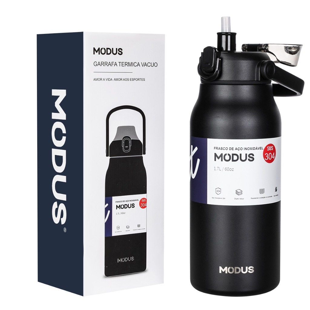 Garrafa térmica MODUS 1.7L inox 304