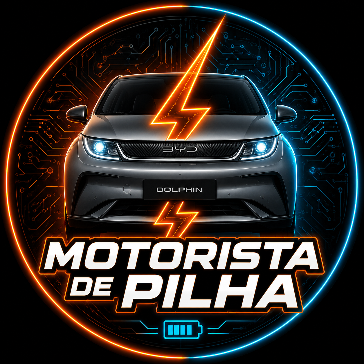 Logo Motorista de Pilha